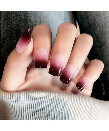 Brishow Salon Quality Artificial Nails - 24 Pcs Fake Nails for Women & Girls | International Shipping - Buy Online on SooperMarket.com