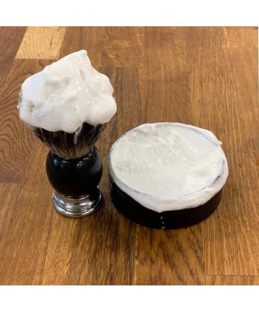 MNSC Old Faithful Artisan Small Batch Shave Soap | Hypoallergenic All-Natural & Handcrafted for a Smooth Nick-Free Shave | International Shipping Available - Buy Online on SooperMarket.com