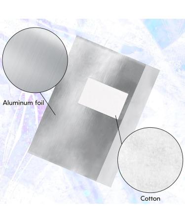 G2PLUS Gel Nail Remover Foils - 200PCS Nail Foil Removal Wraps - Silver Nail Foils Wraps for Gel Nails - 200PCS - Buy Online on SooperMarket.com