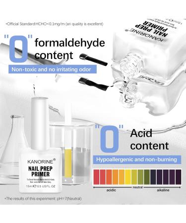 Nail Primer & Dehydrator Set 15ml | Acid-Free Natural Prep Kit for Acrylic Nails | Essential Nail Supplies for Nail Technicians - Buy Online on SooperMarket.com