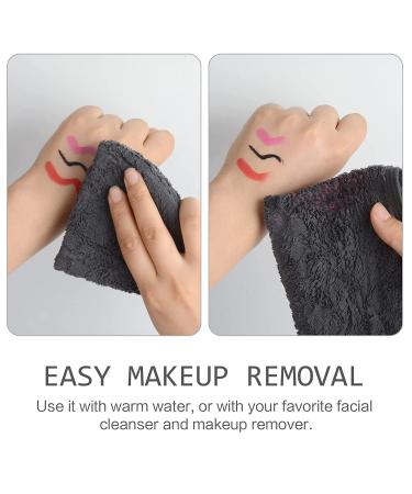 Sinland Microfiber Face Cloths - Reusable Makeup Remover Cloths for Women and Baby - Ultra Soft Washcloths - 12x12 Grey - 12 Pack - Buy Online on SooperMarket.com
