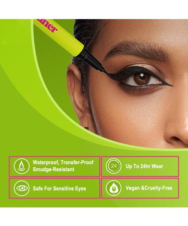 Long Lasting Black Liquid Safe Cosmetics Smudge Resistant for Makeup Artist for Home - Buy Online on SooperMarket.com