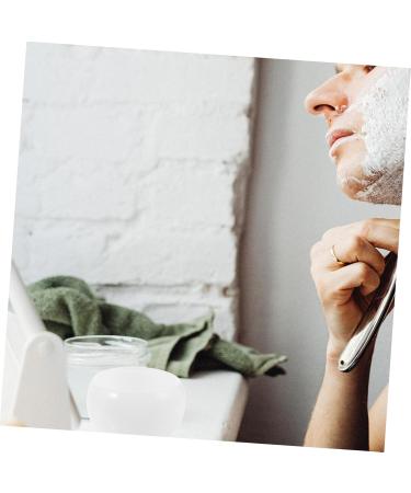 Collbath Razor Foam Shell - Natural Glass Shaving Bowl for Men | Multi-Purpose Decorative Shaving Container - Buy Online on SooperMarket.com