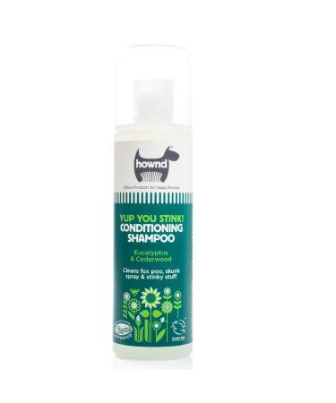 HOWND Yup You Stink - Dog shampoo for smelly dogs - Dog shampoo and conditioner - Fox poo shampoo for dogs - Dog shampoo sensitive skin - Oatmeal dog shampoo - Eucaliptus and Cedarwood 250ml Eucalyptus and Cedarwood