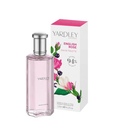 Yardley Of London English Rose Eau de Toilette Spray for Women 4.2 Ounce 4.2 Fl Oz (Pack of 1) - Buy Online on SooperMarket.com