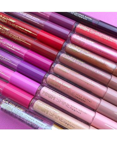 L.A. Colors High Shine Shea Butter Lip Gloss Dollface - 0.14 Ounce (Pack of 1) - Buy Online on SooperMarket.com
