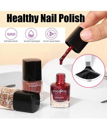 Green Nail Polish Varnish - Milk Green Nail Varnish 12ml Healthy Nontoxic Water-based Nail Polish Air Breathable Long Lasting Chip Resistant Quick Dry Gel Nail Polish Non-baking - Buy Online on SooperMarket.com