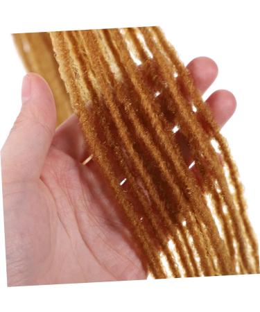 FOYTOKI Dirty Little Braids Double Ended Dreadlock Extensions Women Hairpiece Long Dreadlocks Fashion Hairpiece Dreadlocks Dreadlock Headband Wigs Hair Extensions Hair Wig Men Wig 90X8CM As Shown - Buy Online on SooperMarket.com
