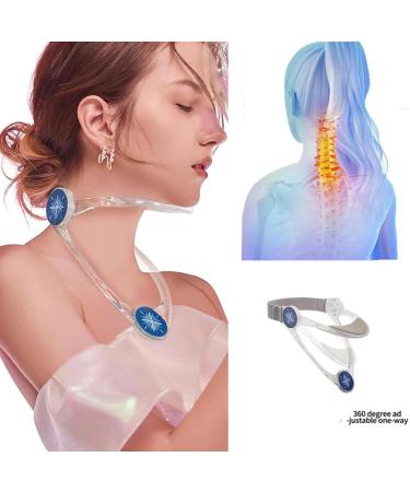Neck Posture Corrector 360 Rotation Adjustment Neck Massager Folding Design Easy to Carry Adult Neck Brace Improve Forward Neck Posture - Buy Online on SooperMarket.com