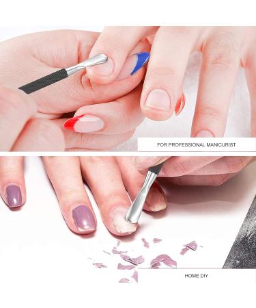 Nail Cleaner Tools Convenience Cuticle Pusher for Professional Salon Home Use for Dead Skin Remover Fork Cuticle Pusher - Buy Online on SooperMarket.com
