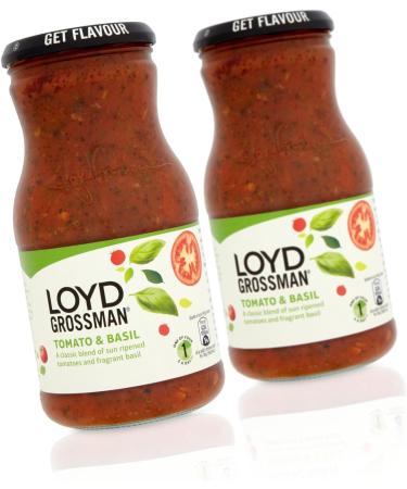Loyd Grossman Tomato and Basil Cooking Sauce 660g Jar - Authentic Italian Flavors - Buy Online on SooperMarket.com