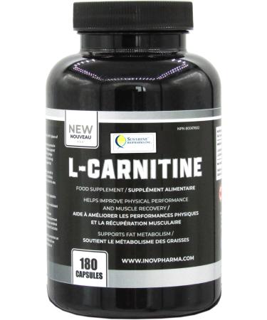 Vegan friendly Carnitine capsules 667mg 180 count to boost muscle recovery repair tissue performance and delay fatigue during physical activity.
