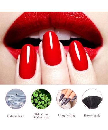 Matte Nail Varnish Quick Dry Nail Polish Velvet Finish Non Toxic Nail Polishes Water Based Formula Long Lasting Nail Polish Starter DIY For Women Party Salon Quick Dry No UV Needed 15ml 14# - Buy Online on SooperMarket.com