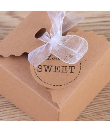 KOMBIUDA 50pcs Party Favor Boxes Candy Boxes Wedding Gift Box - Buy Online on SooperMarket.com