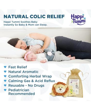Happi Tummi Baby Gas Relief Wrap - All Natural Herbal Therapy for Colic & Upset Tummies - Buy Online on SooperMarket.com