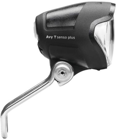 Busch & M ller LUMOTEC IQ Avy T Senso Plus Black LED Front Light - Premium Bicycle Lighting | International Shipping - Buy Online on SooperMarket.com