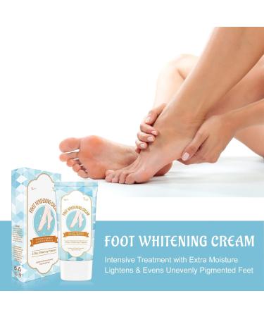 Foot Moisturiser - Exfoliating Foot Cream For Cracked Heels And Dry Skin Rapid Revive Overnight Moisturising Cream for Dry Hard and Rough Skin on the Feet - Buy Online on SooperMarket.com