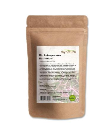 Buy Mynatura Bio Germs Sprouts Buckwheat Vegetables | Healthy Vegan & Vegetarian | 500g - International Shipping Available - Buy Online on SooperMarket.com