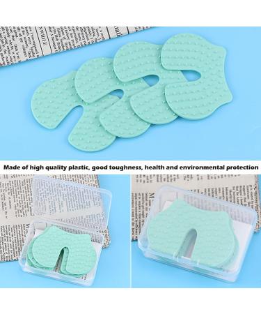 UPIQNG 4 Pcs Shot Pain Reducer Reusable Pain Relief Sheet Hurt Blocker Plastic Immunization Shooting Assist Shot Pain Blocks for Adults Kids LightGreen - Buy Online on SooperMarket.com