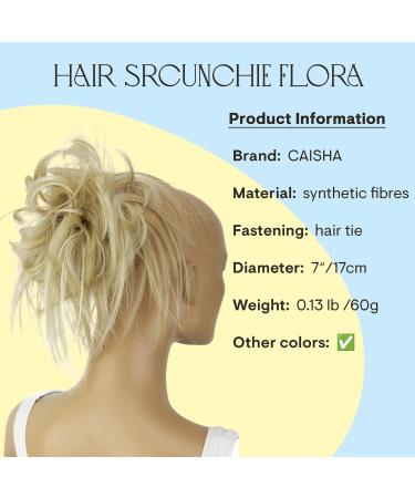 CAISHA Jumbo Hairwig - Dutt Flora Updos | Bridal Hairstyles | Wavy Style | Hellblond Mix #15H613A & G22F - Buy Online on SooperMarket.com