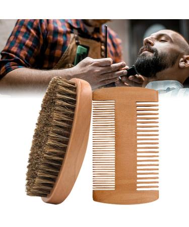 Houson Beard Care Set Gift for Men | 30ml Beard Oil 60ml Shampoo Balm Brush & Comb | Ideal for Beginners & Professionals - Buy Online on SooperMarket.com