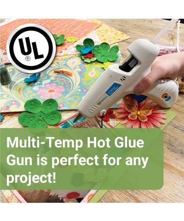 AdTech 0453 2-Temp Dual Temperature Hot Glue Gun Full Size  White - Buy Online on SooperMarket.com