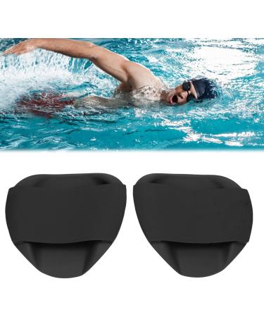 Ritoeasy Sports Swimming Training Paddles - Ergonomic Black PP-Silicone Hand Paddles for Freestyle Training - Buy Online on SooperMarket.com