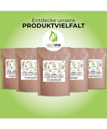 GreatVita Organic Cocoa Nibs 800g - Premium Roasted & Peeled Cocoa Beans from Peru | High-Fiber Topping for Healthy Recipes - Shop Internationally - Buy Online on SooperMarket.com