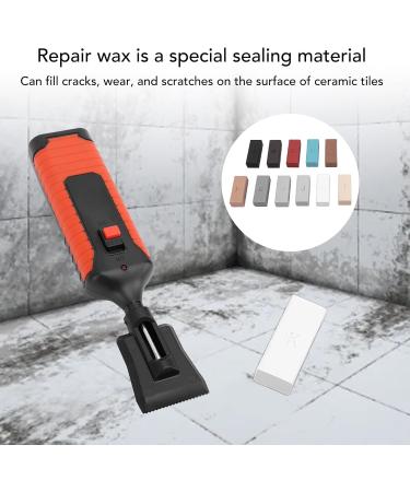 Tile and Wood Floor Repair Kit | Scratch Repair Tools for Ceramic Stone & Furniture | Heating Pen & Wax Block Set - Buy Online on SooperMarket.com