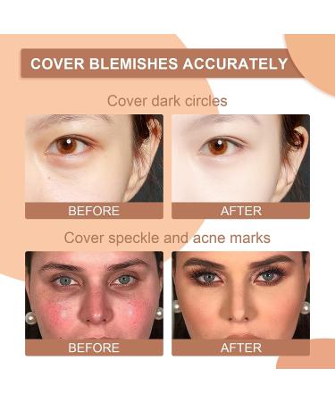 HOSAILY 12 Colors Concealer Palette - Waterproof Long Lasting Cream Foundation Makeup - 1 Ounce - Buy Online on SooperMarket.com