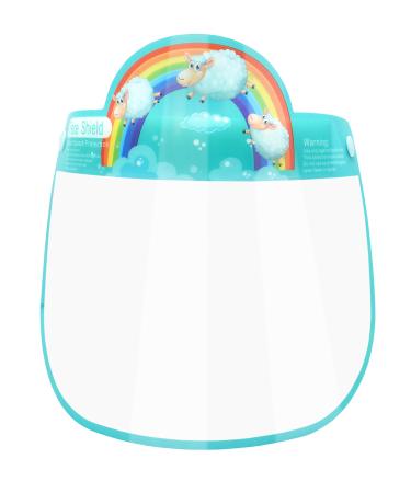 General Use Protective Face Shield Multi Packs (5x Kids Shields Rainbow)