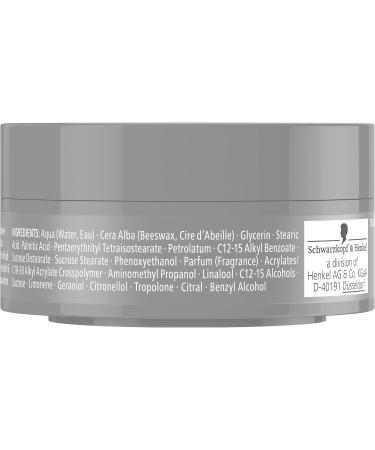 Taffeta Matt Styling Wax - Long-Lasting Hair Wax (75 ml) | 24h Hold & Matt Finish for Perfect Styles - Buy Online on SooperMarket.com