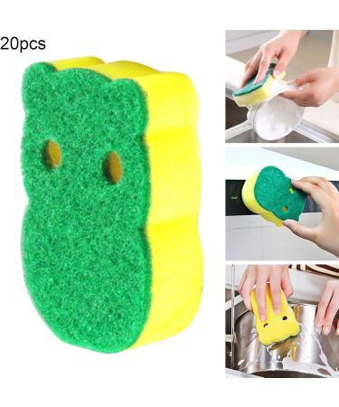 wirlsweal Scrubbing Sponge Breathable Multi-Functional Lightweight Scratch Free Cleaning Sponge Household Supplies Multicolor - Buy Online on SooperMarket.com