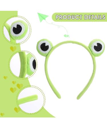 Cute Frog Headband Spa Headband for Girls and Women - Green Frog Eye Makeup Headband - Buy Online on SooperMarket.com