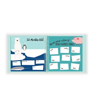 Lucy Darling Animal Baby Memory Book: First Year Journal for Boy or Girl - USA Made Milestone Keepsake - Buy Online on SooperMarket.com