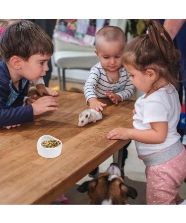 Balacoo Hamster Feeding Bowls- 3Pcs Pet Water Dispenser Ceramic Animal Dishes Food and Water Water Bowl for Mouse Dog (Random Color) - Buy Online on SooperMarket.com