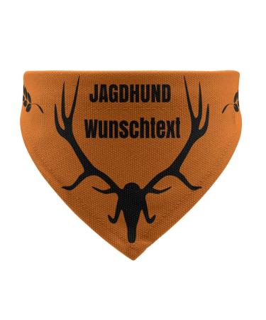 printplanet - Dog scarf with name or text - Scarf for dogs - Layout hunting dog - Size S Size S hunting dog
