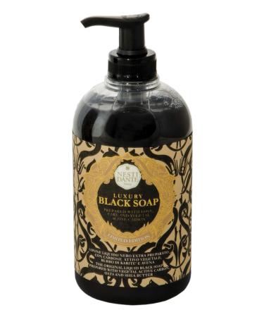 Nesti Dante 251242 16.9 oz Luxury Liquid Black Soap with Vegetal Active Carbon