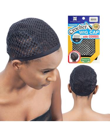 Freetress Polyester Crochet Wig Cap with Combs - Premium Shake N Go | 1 Count - Buy Online on SooperMarket.com