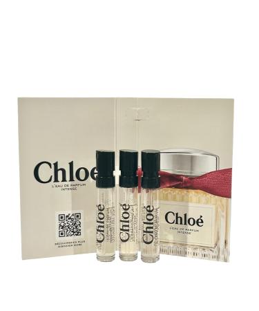 Chloe L'eau De Parfum Intense Sample Perfume WOMEN Spray 1.2 ml / 0.04 oz - set of 3 - Buy Online on SooperMarket.com