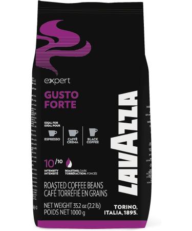 Lavazza Gusto Forte 1Kg Coffee Beans - Rich & Bold Flavor (Pack of 2) - Buy Online on SooperMarket.com