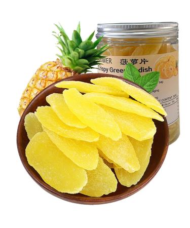 Dried Pineapple Chunks Snacks 300g deliciousdried pineapple slices with Sugar Added Dried Pineapple Chunks Suitable for snacking and baking