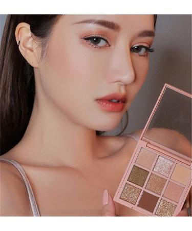 Buy Gokame Eyeshadow Palette - 9 Color Matte & Glitter Makeup Palette (Pink) | International Shipping - Buy Online on SooperMarket.com