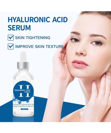 Trendyfave Hyaluronic Acid Serum Serums Skincare Moisturiser Face Women For Anti Aging Firming And Plumping Of Skin Fine Lines Deep Wrinkle Filler Brightening Serum Hydrating Serum With Glycerin - Buy Online on SooperMarket.com