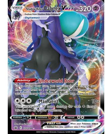 Pokemon Cards Shadow Rider Calyrex VMAX League Battle Deck - Competitive Trading Card Game Set - Buy Online on SooperMarket.com