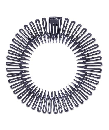 90s Zig Zag Circle Headbands for Women's Hair - 12 Pack (3 Colors) | Shop Now! - Buy Online on SooperMarket.com