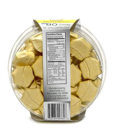 Krunchy Melts Lemon Meringue Cookies - Fat Free, Gluten Free, Nut Free - 80 Calories - Low Calorie Snack - Sweet Treats - 4 Oz Box - Buy Online on SooperMarket.com
