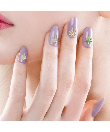 60 Pieces 3D Leaf Nail Charms Set - Charming Style for Nail Art Decorations & DIY Crafts - Buy Online on SooperMarket.com