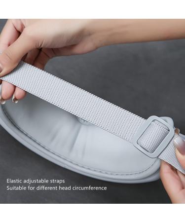 Eye Massage Device with Heat & Vibration - Foldable Bluetooth Eye Mask for Dark Circles & Dry Eyes Therapy - Buy Online on SooperMarket.com