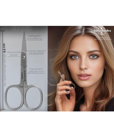 3-Piece Nail Scissors Set - Straight & Curved Finger & Toenail Scissors for Precision Care | International Shipping Available - Buy Online on SooperMarket.com